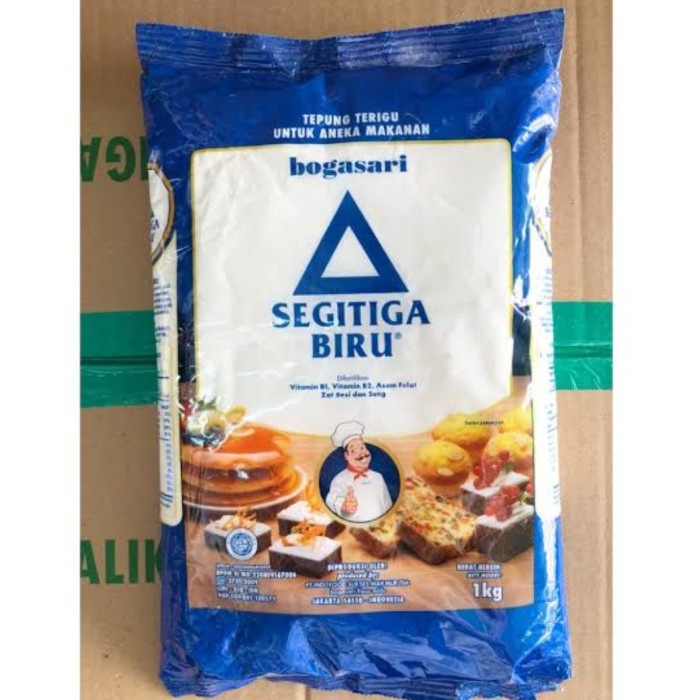 

BISA COD terigu segitiga biru premium 1dus 12kg