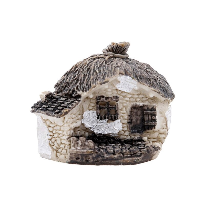 Dollhouse Miniatur Ornamen Bonsai Plastik Miniatur Rumah Aquascape Terarrium Diora  - MNODH15