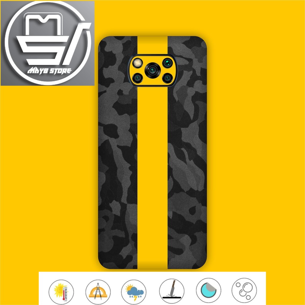 Garskin Pocophone X3 Poco X3 Fullbody - isi 2 buah - dual tone 01