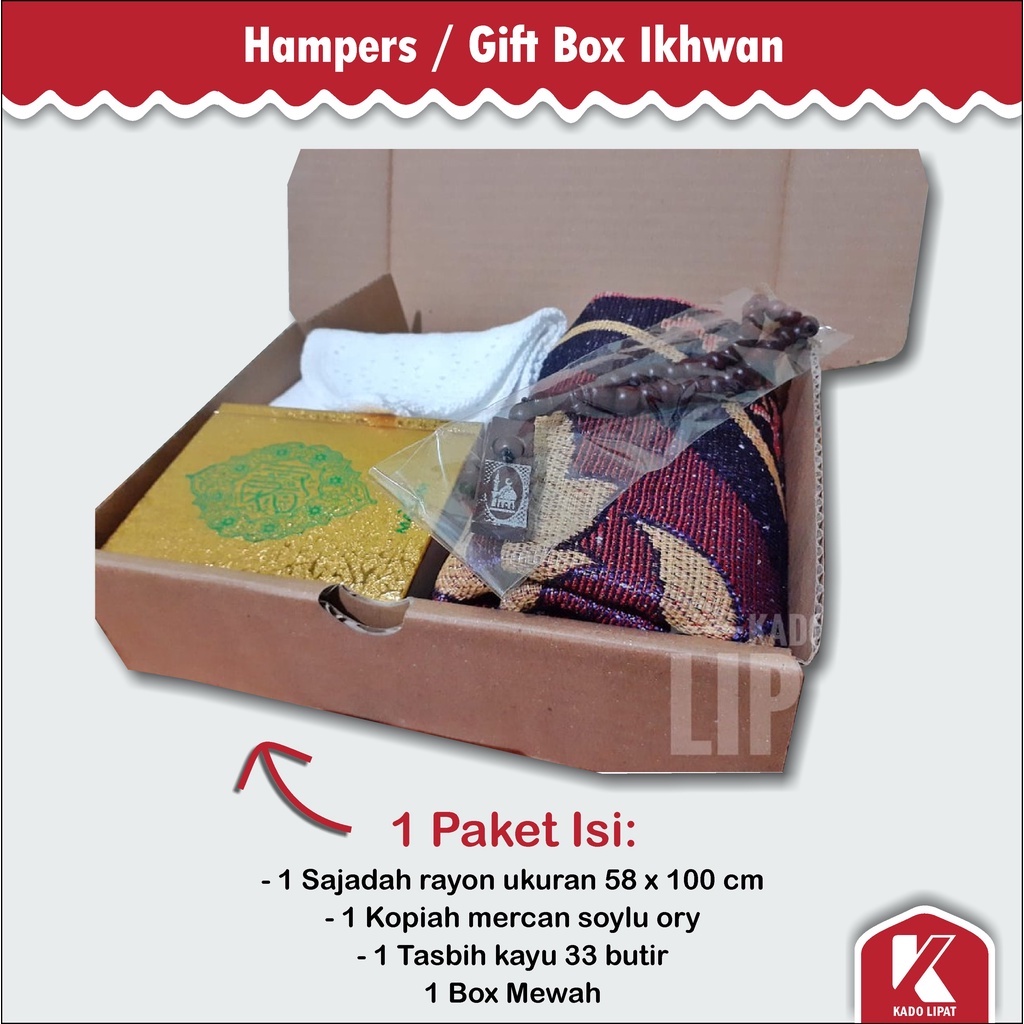 

HAMPERS IKHWAN / GIFT BOX FOR MEN / KADO COWOK / PART A