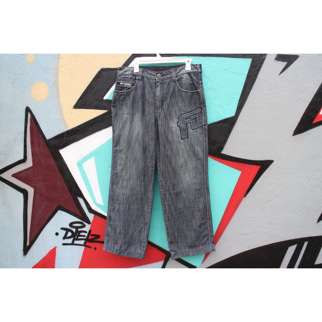 celana jeans second FUBU