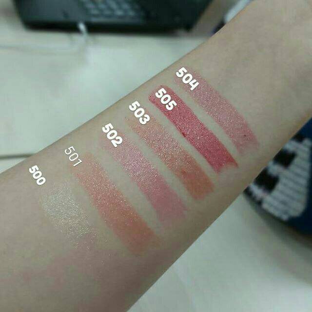 Red-A Lip Glo Color Balm Viva Lipstick Gloss Murah Bagus