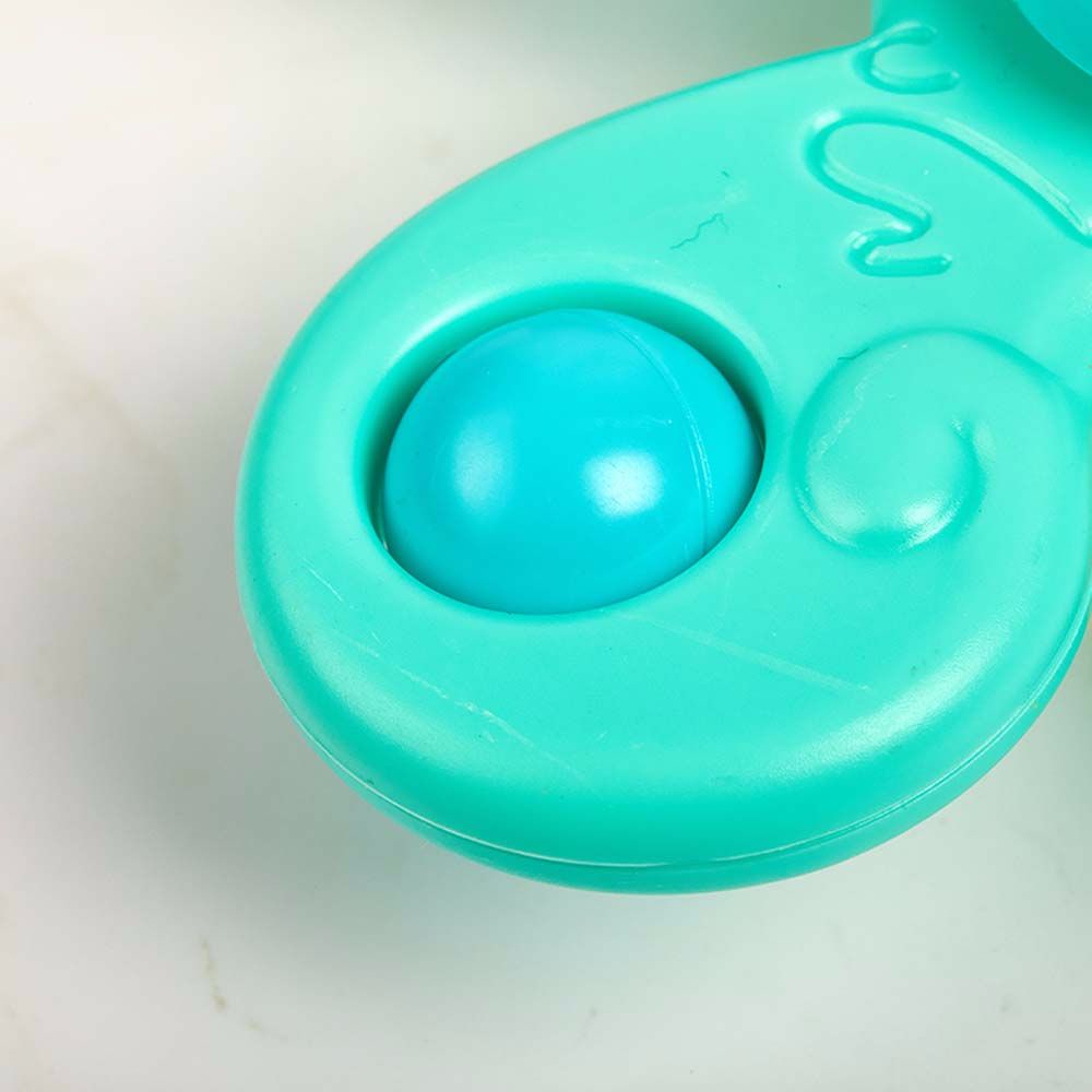 QUINTON Children 2 to 4 Years Baby Fidget Toys 0 12 Months Bathtub Toys Spin Sucker Sensory Learn Baby Shower Toy Gyroscope Toddler Gifts Classic Teether Rattles Fidget Spinner/Multicolor