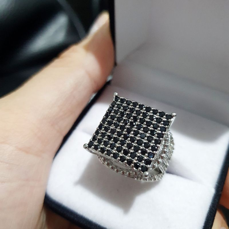 Cincin Zircon Premium Quality Lapis emas Premium Quality Anti karat anti alergi Mata kilau ml092