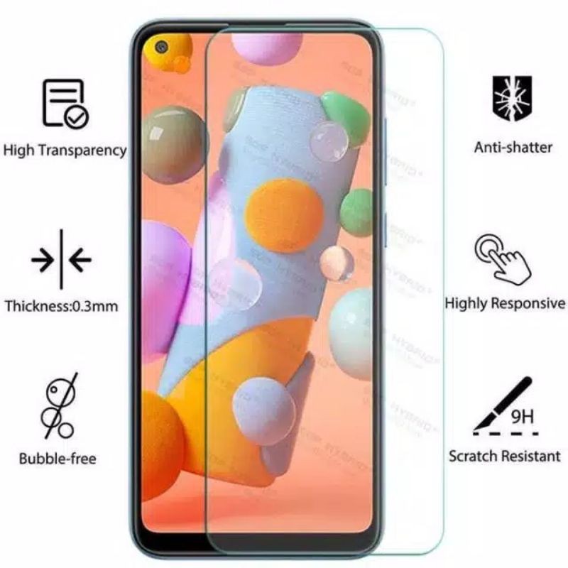 Tempered Samsung A20S temper glass full cover premium glass quality