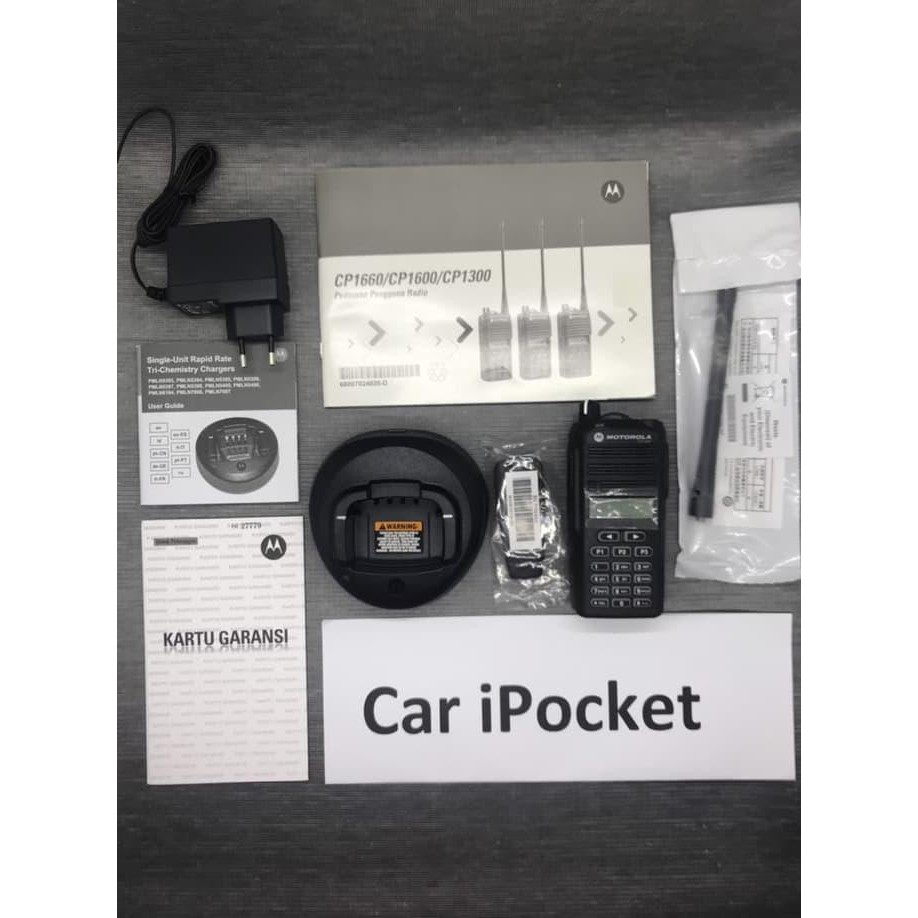 BI9 SALE HT Motorola CP1660/CP-1660/CP 1660 VHF Handy Talky Original SDWD