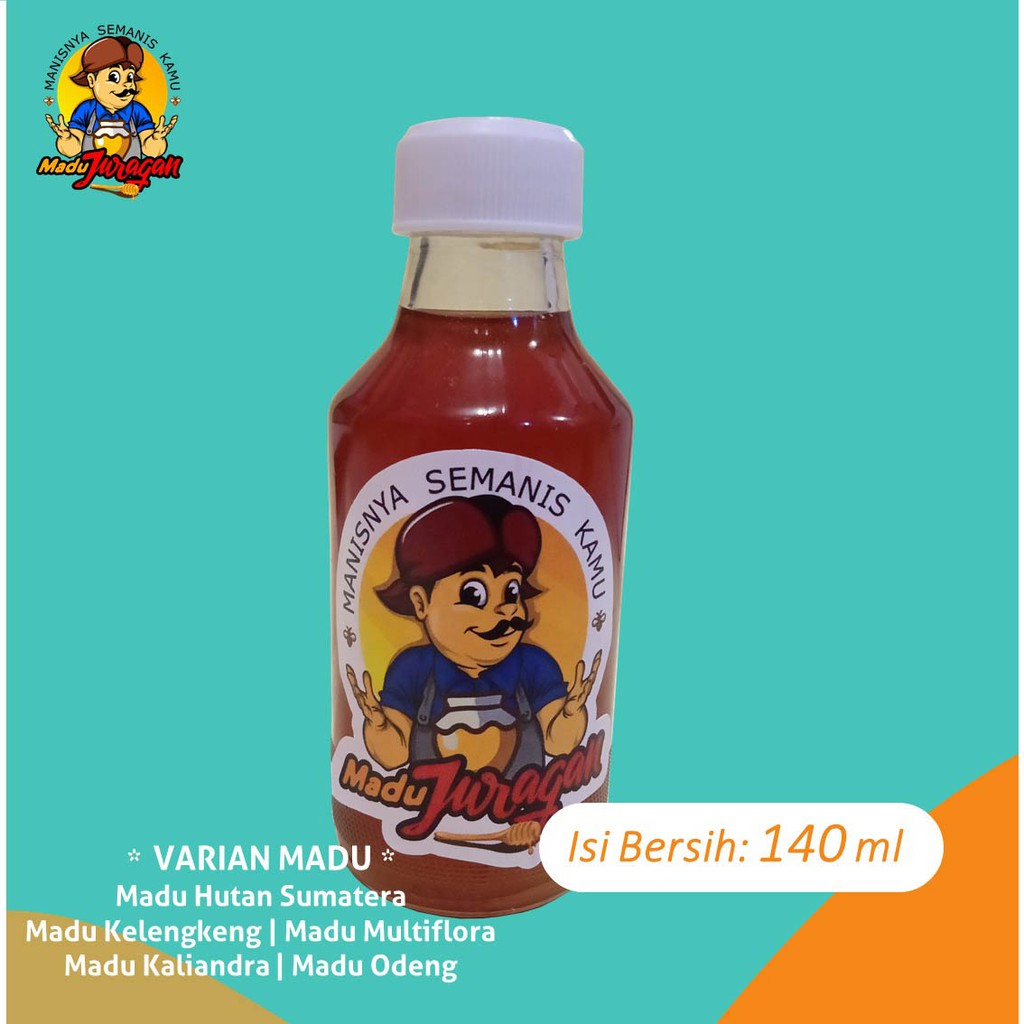 

Madu Juragan (140ml) - Madu Asli dan Murni