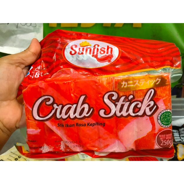 

Crab Stick Sunfish 250 gram stik ikan Rasa Kepiting Semarang