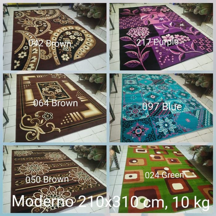 Karpet Permadani Besar Jumbo Moderno 210x310 cm