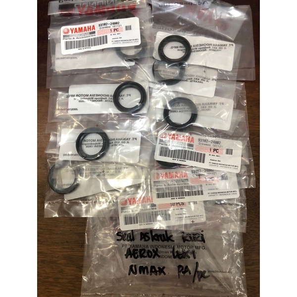 seal as skruk kiri nmax 93102-24802 seal kruk as kiri seal kruk as kiri aerox seal kruk as kiri lexi