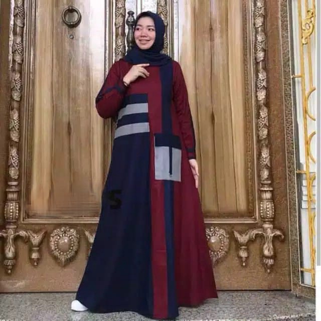 SUPPLIER GAMIS JUMBO TERMURAH / Qilla maxy S M L XL XXL XXXL 5L R_PROJECT
