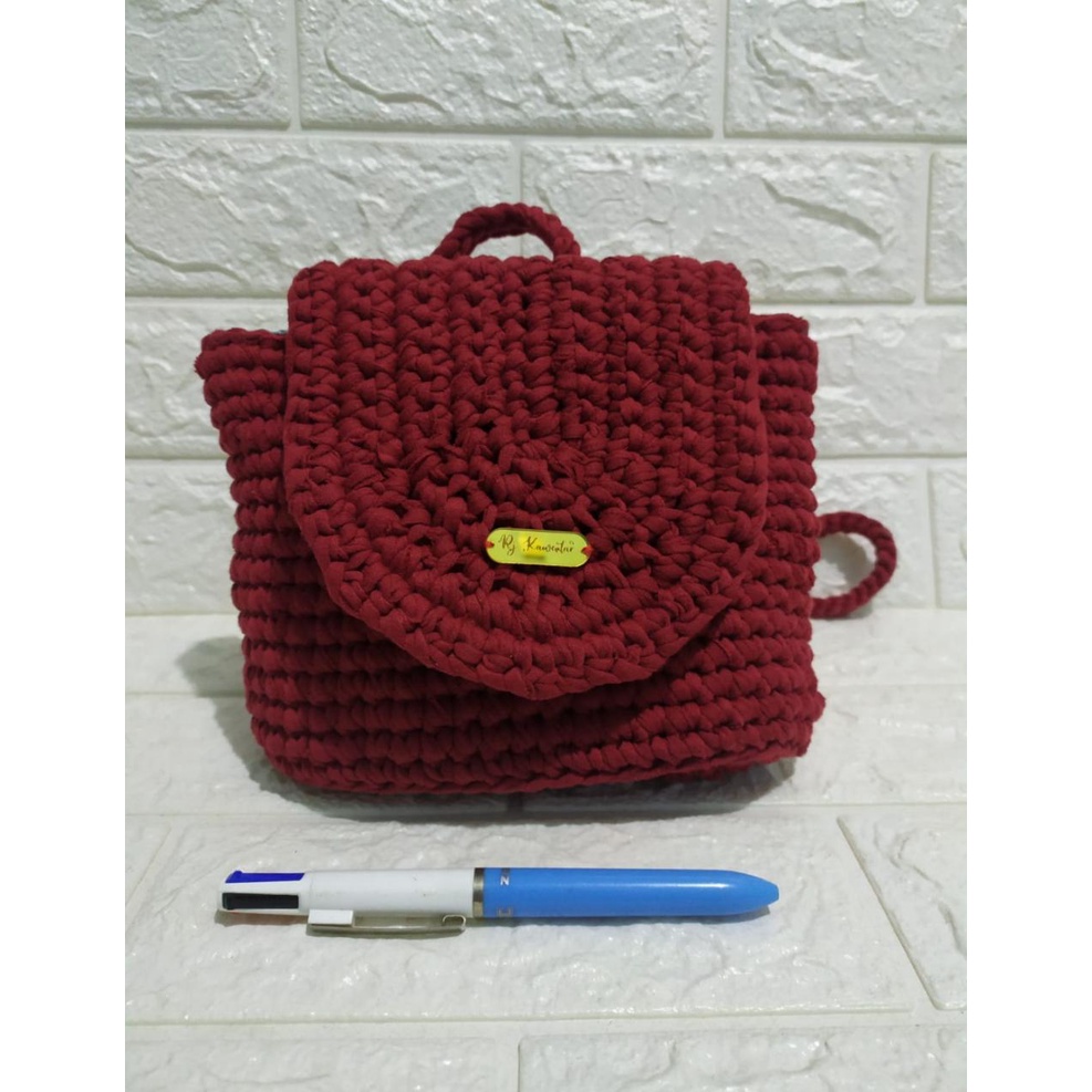 TAS SLEMPANG WANITA BAHAN RAJUT/TAS RAJUT WANITA