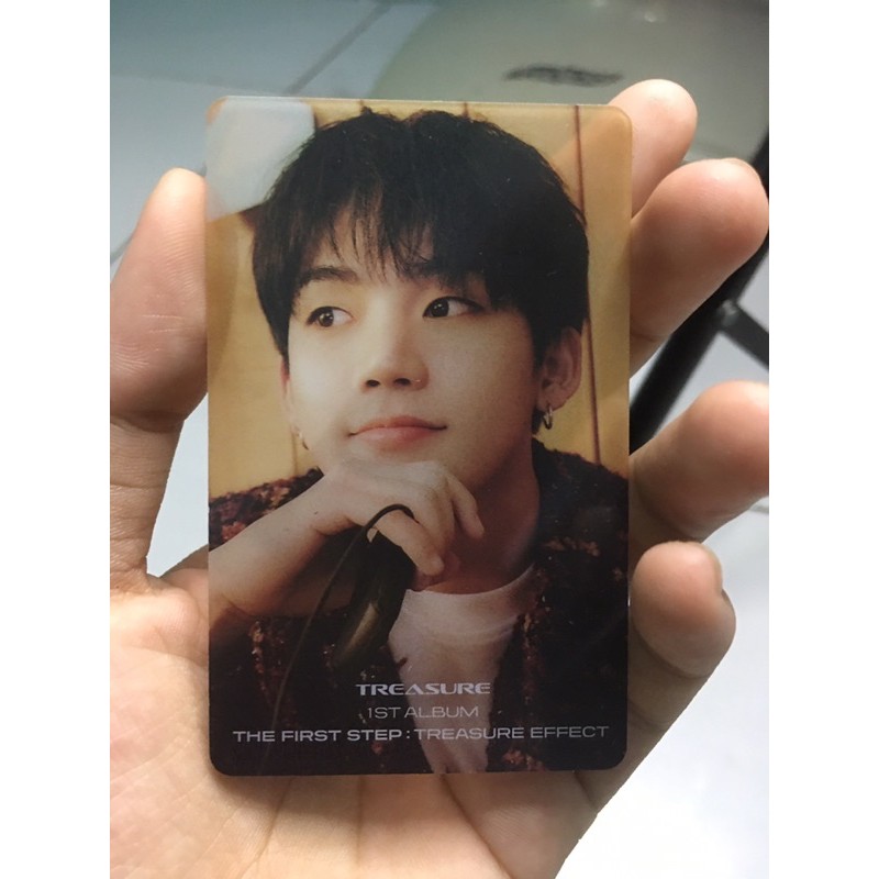 Photocard Benefit Synnara Hyunsuk Treasure The First Step Treasure Effect
