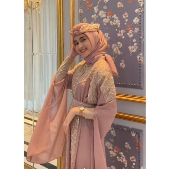 #KAFTAN MEERA KAFTAN MEWAH DAN CANTIK FREE INNER ATAU MANSET GAMIS #