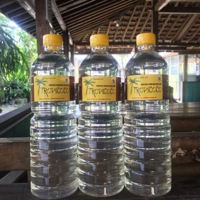

Tropicoco minyak goreng Kelapa 1 Liter