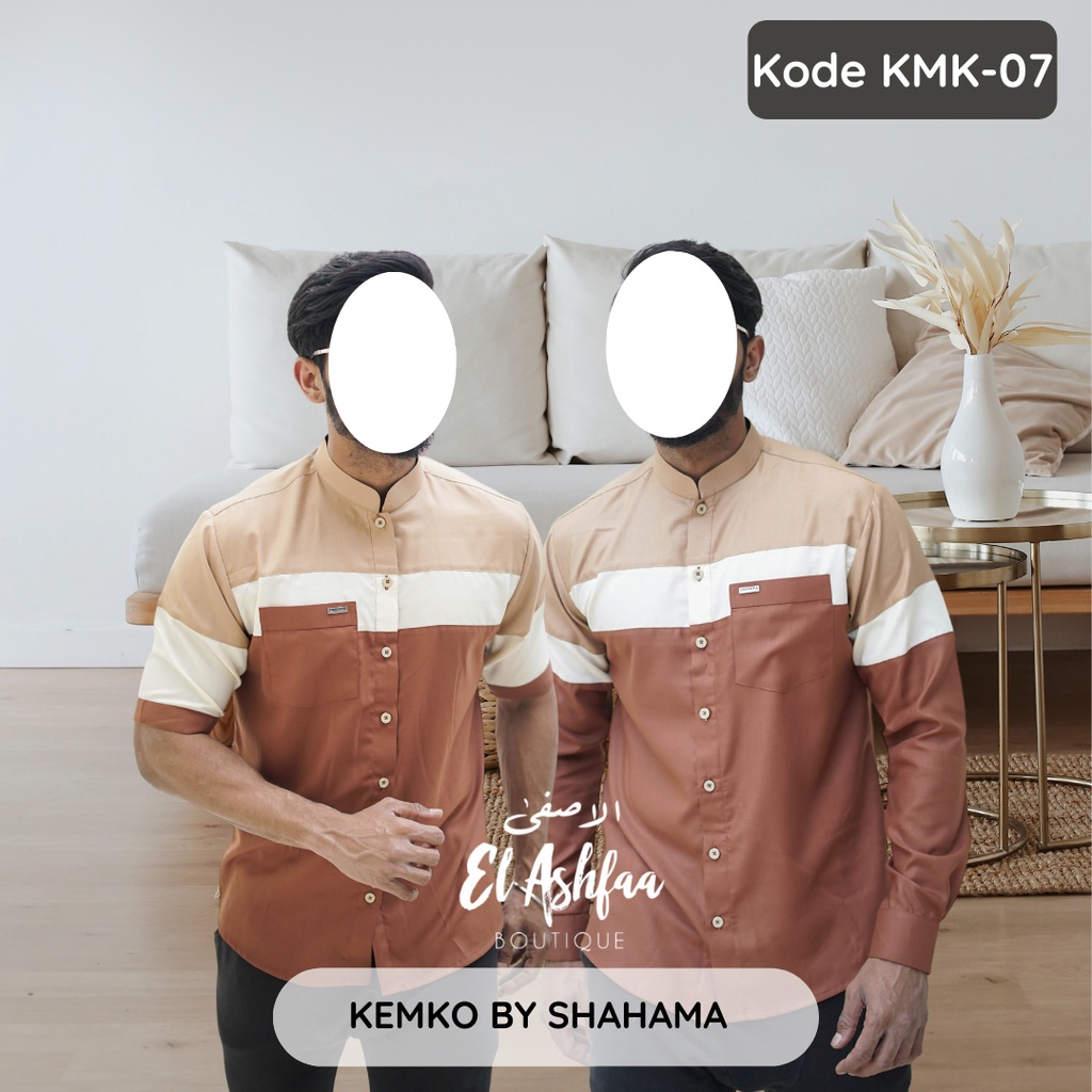 Kemko by Shahama | Kemeja Koko Shahama KMK-07 - El Ashfaa Boutique