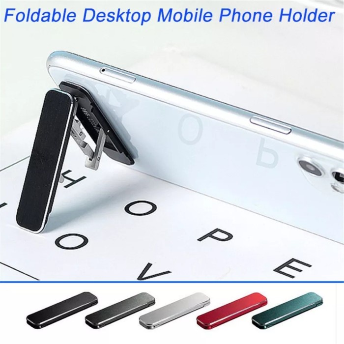 NA - i ring Dudukan Hp Universal Phone Holder Foldable Portable D56