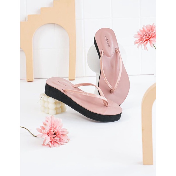 Arlaine - Maura Sandal Jepit Wedges / isrin isran / Platform Sandal / Sandal Eva