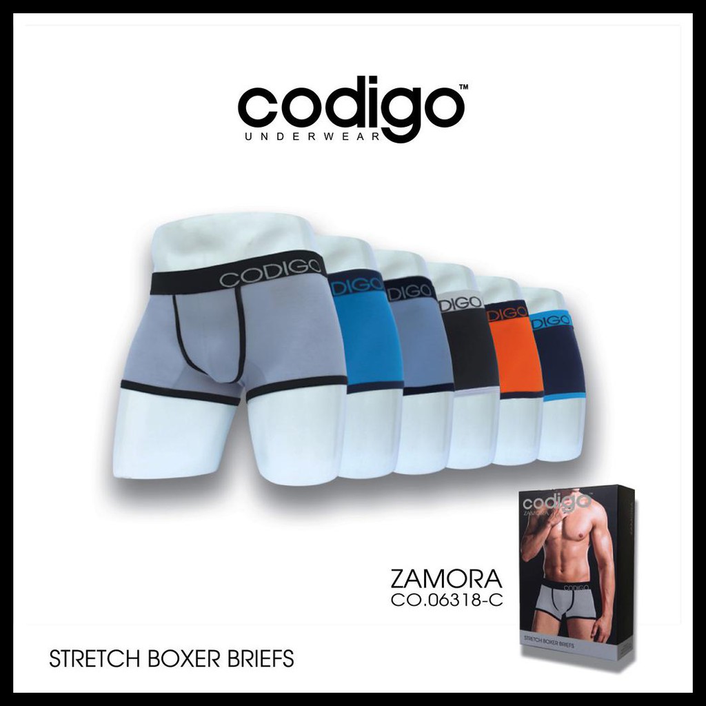{BISA COD} Codigo Zamora – Celana Dalam Pria - 3 Pcs Pack LIMITED EDITION Kode 84