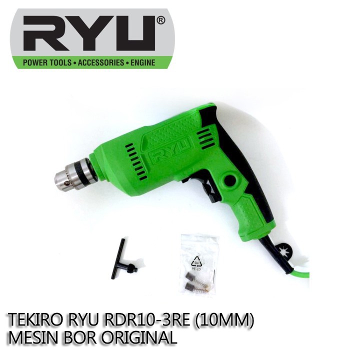 TEKIRO RYU RDR10-3 RE / MESIN BOR RYU 10MM VARIABLE SPEED