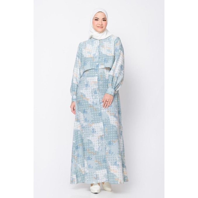BIA X Isel Fricella - Paein Mint Dress - Islamic Journey In Denmark