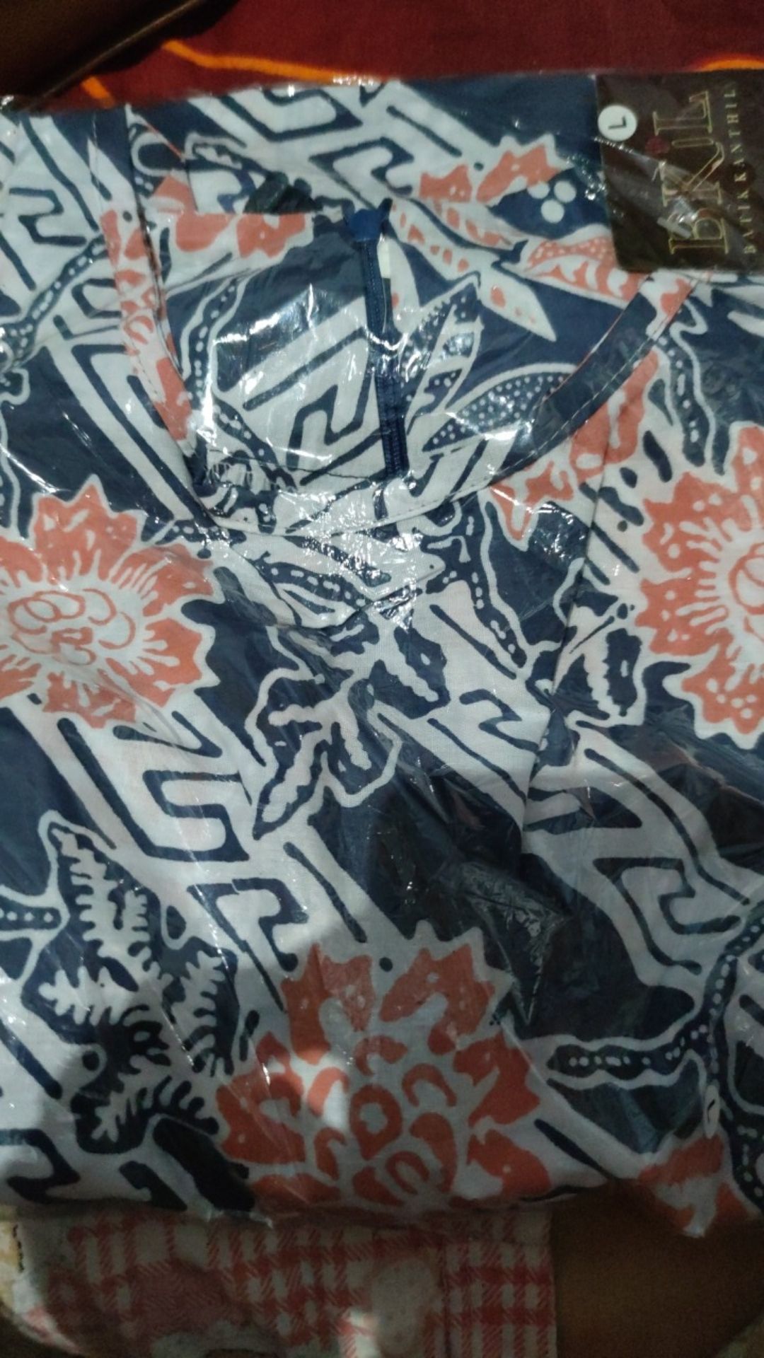 M-l-xl-xxl Batik Tunik Wanita Asj Sa Hrb026 Kenongo Pekalongan Sogan Tulis