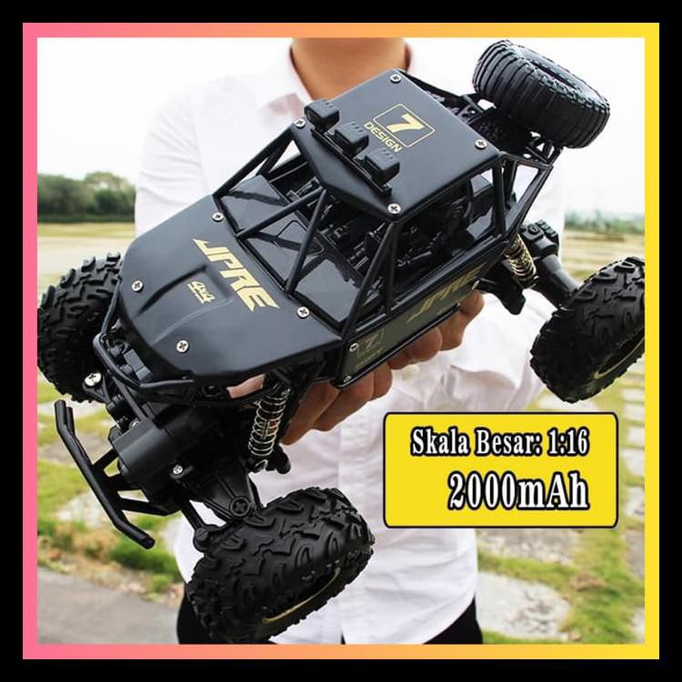Rc Crawler Offroad Truck 1:16 Rock Crawler Remote Control 4Wd 6241 - Gold