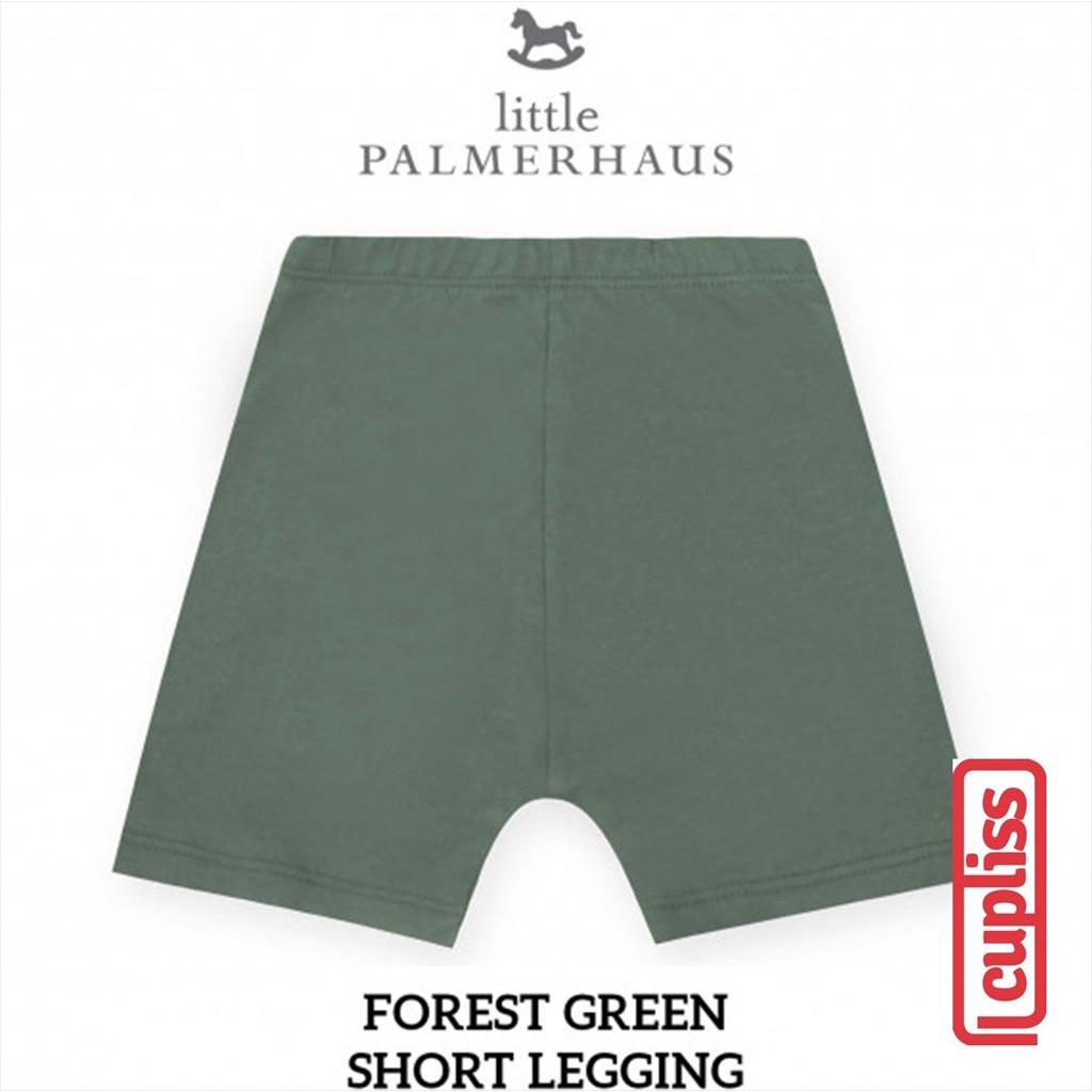 Little Palmerhaus Short Legging Forest Green Legging Anak