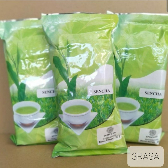 

Teh-Daun- Sencha Ocha Japanese Green Tea Teh Hijau 200Gr -Daun-Teh 800 Teh-Makanan-Minuman