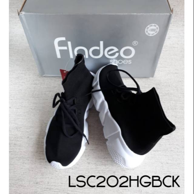 Sepatu Sneaker Pria Tali Karet Brand MATAHARI Fladeo