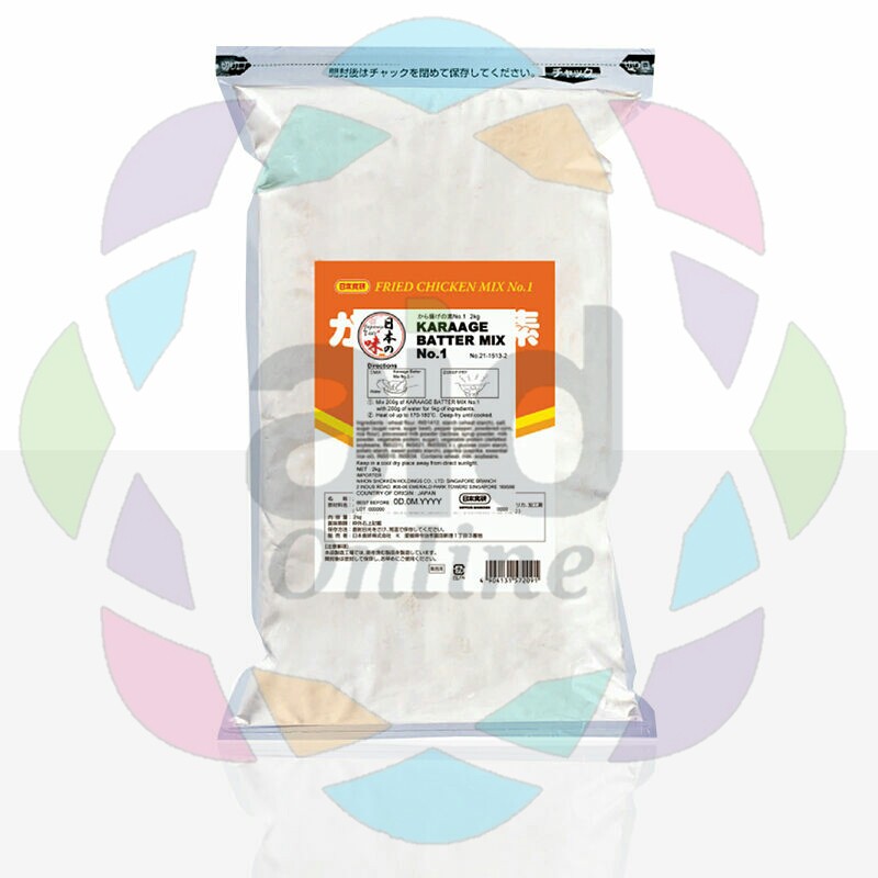 Tepung Nihon Shokken Karaage Batter mix 2 kg ( nippon shokken )