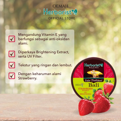 Herborist Lulur Bali Tradisional body scrub 100gr