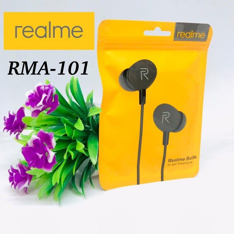 Headset Handsfree REALME Buds RMA101 Earphone REALME Buds