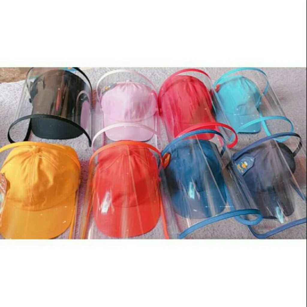 TOPI FACE SHIELD / TOPI ANTI CORONA