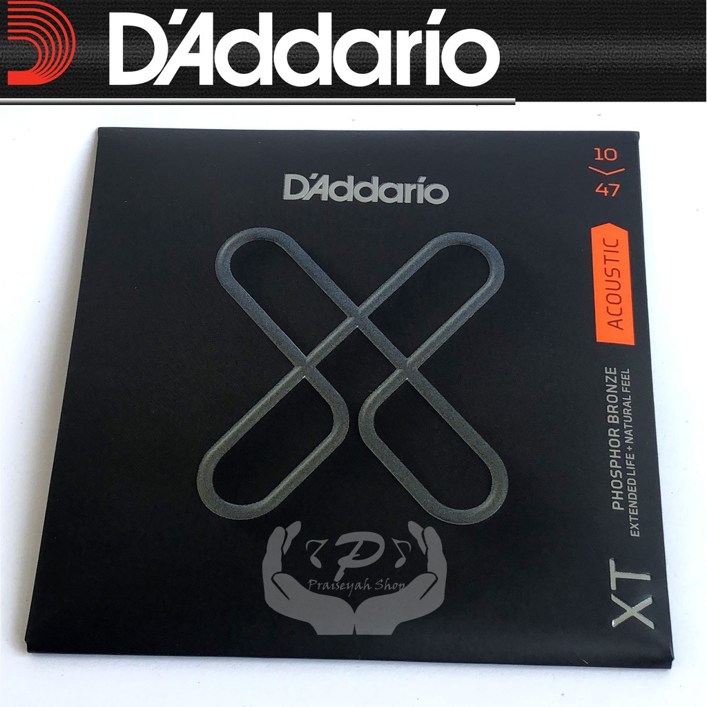 Daddario XT 0,10 Senar Gitar Akustik String XTA Original Phospor Bronze