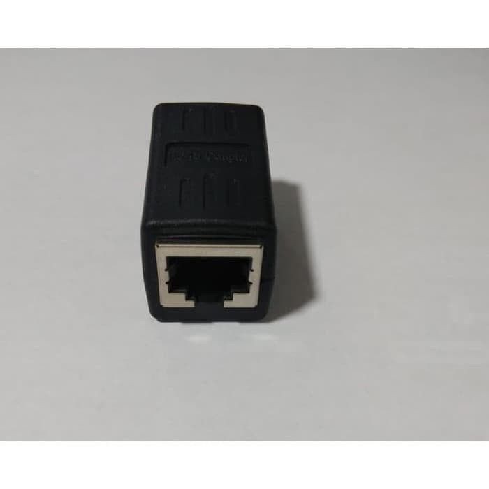 Conector Barel RJ45 Cat 6 Female To Female Penyambung Sambungan LAN Cat6