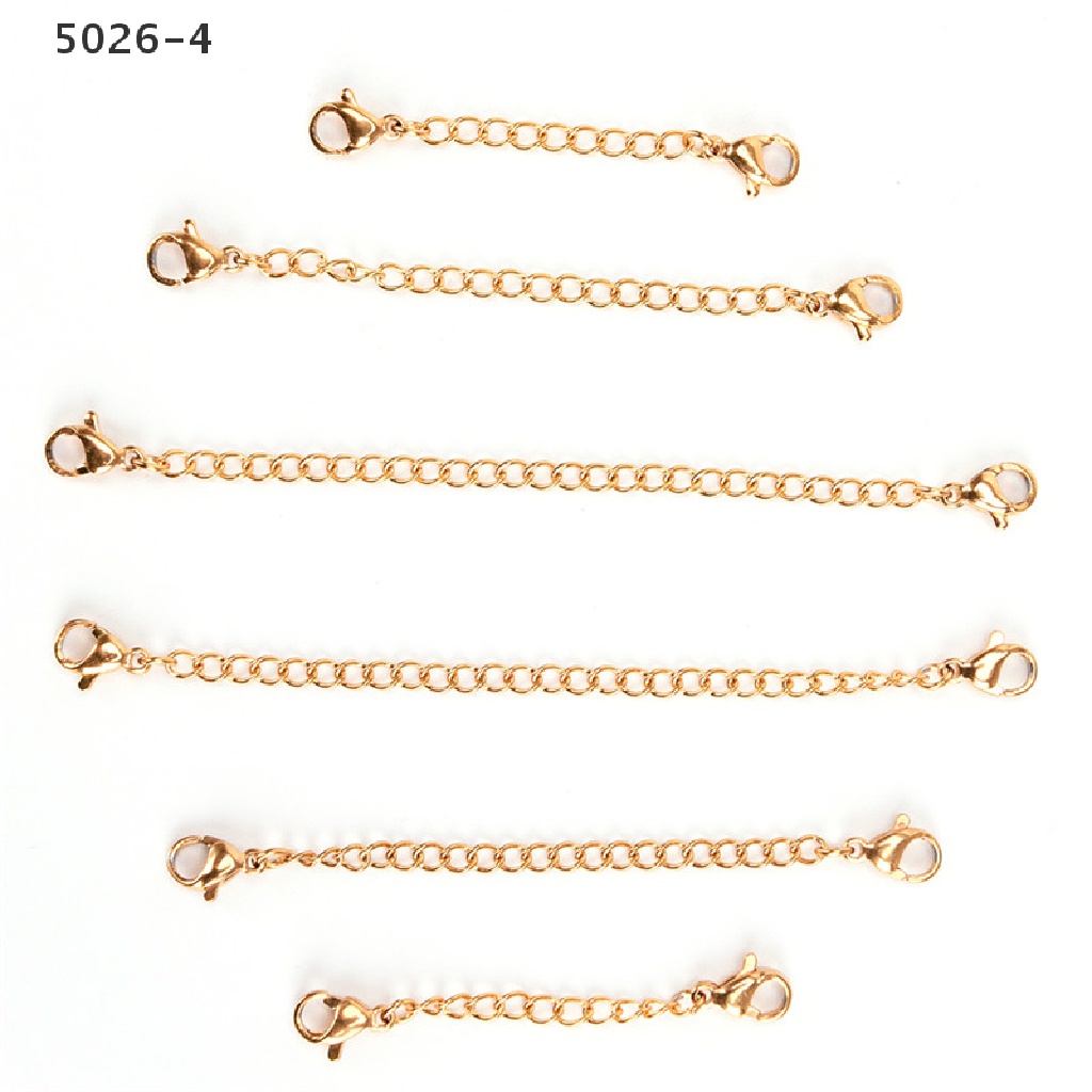 5026-4 Extension Chains Extender Tail Links Necklace Bracelet Earring Jewelry Making  5026-4