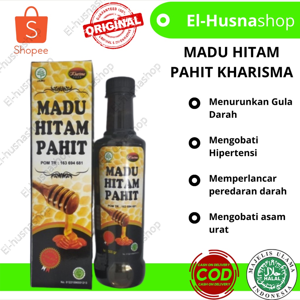 

Madu Hitam Pahit Kharisma Madu Menjaga Kekebalan Tubuh 500 gram