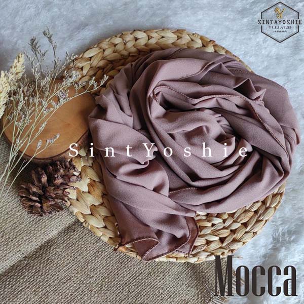 180X75 PASHMINA TALI DIAMOND ITALIANO PREMIUM QUALITY-MOCCA