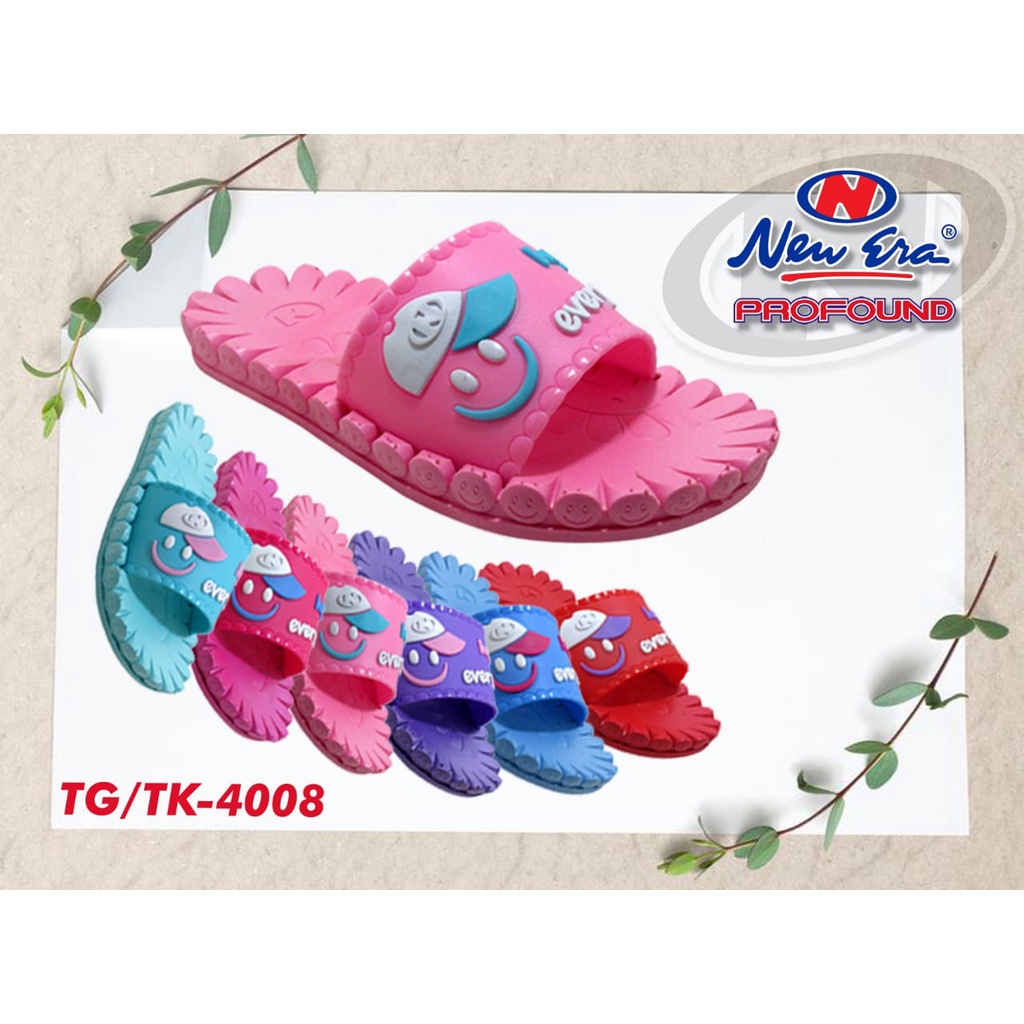 gos New Era TG 4008 Sandal Selop Karet Anak Perempuan  32-36