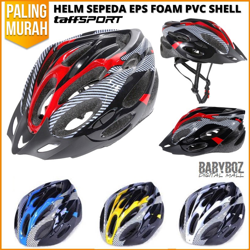 Helm Sepeda Gunung Dewasa Universal Ringan Pvc Eps Foam Shopee Indonesia