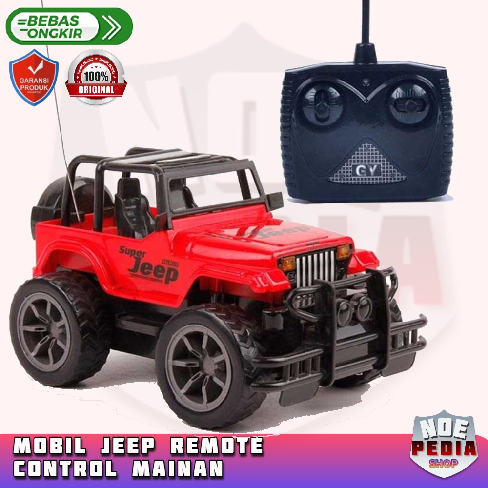 Mainan Anak Mobil Jeep Remote Control Mobilan Remot Jip Jep RC 1:24