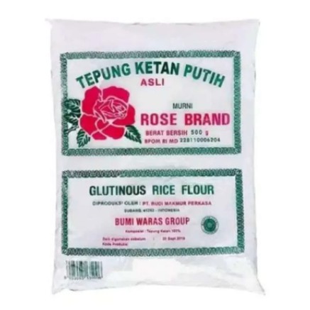 

Tepung Ketan Rose Brand 500g