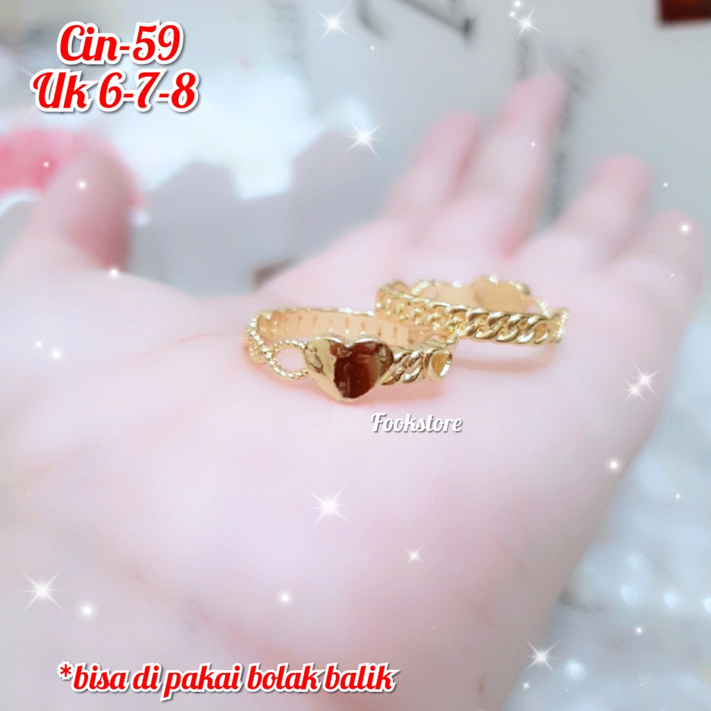 Perhiasan wanita / cincin wanita fashion