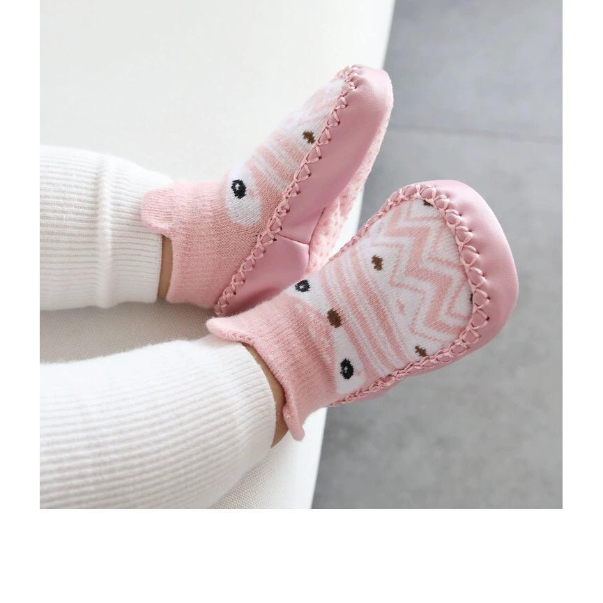 ☀INDOLAND☀ R130 Kaos Kaki Korea Motif Lucu Bayi Anti Slip Socks Cute Sepatu Anak Karakter Prewalker