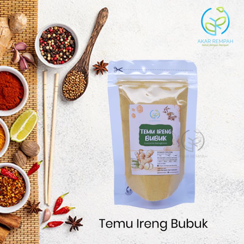 

Temu Ireng Bubuk Murni / Temu Hitam Serbuk / isikeranjangmu akarrempah