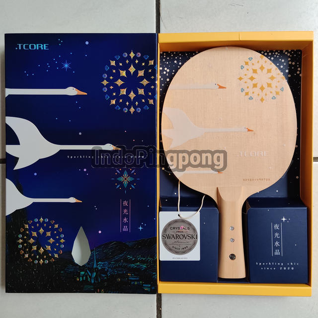 TCore Stardust Silver Night TMount - OFF+ Carbon Blade Kayu