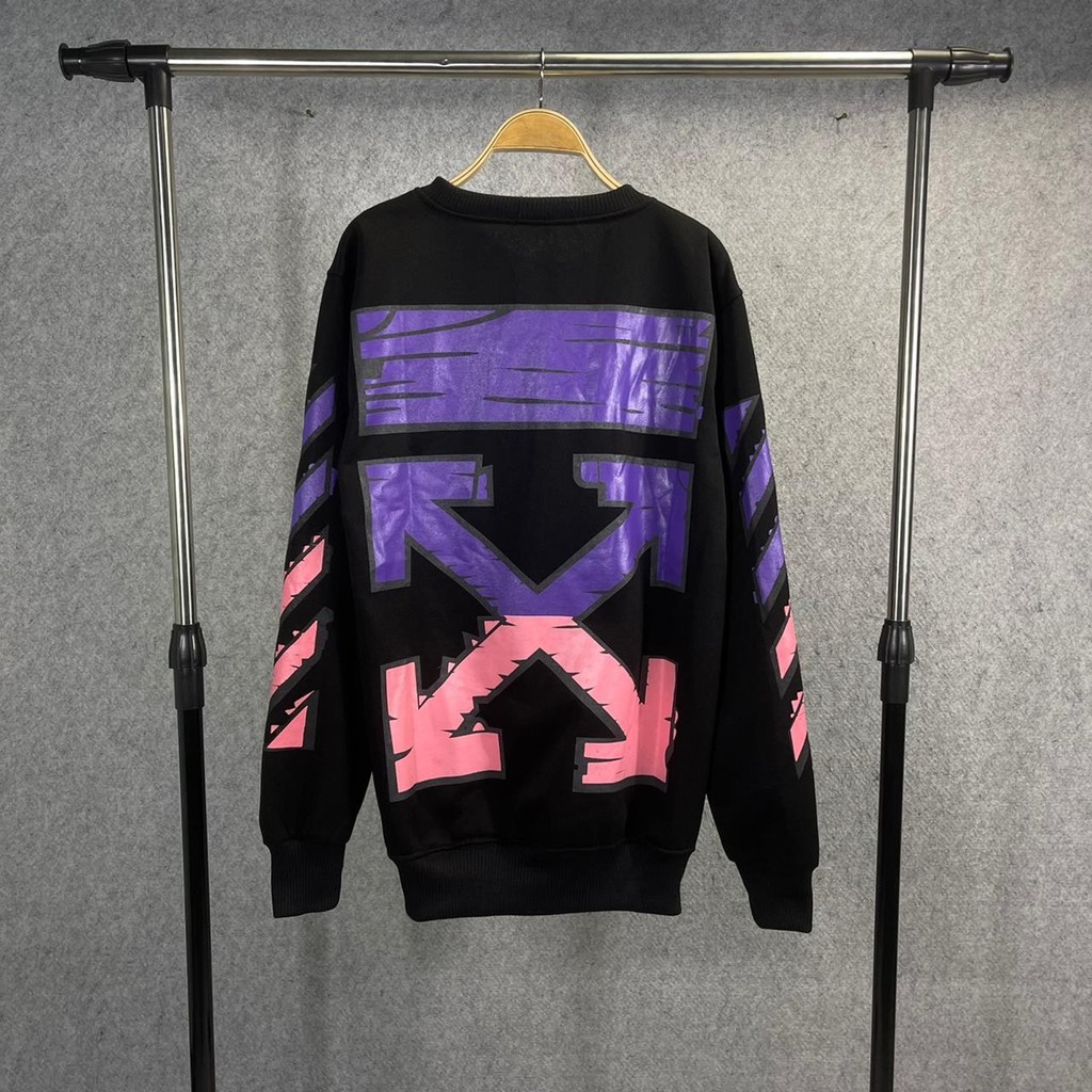 #BAYAR DI TEMPAT# JAKET OFF WHITE SUKAJAN KOI SAKURA FULL BORDIR