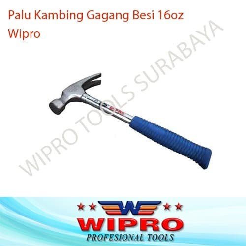 Palu Kambing Handle Handel Besi Size 16 Oz / 16oz WIPRO