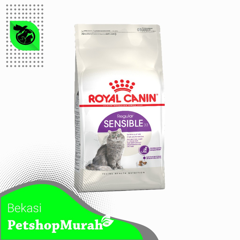 Royal Canin Sensible 400GR / Untuk Kucing Dengan Pencernaan Sensitif